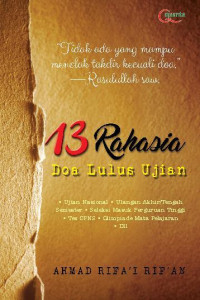 Tigabelas Rahasia Doa Lulus Ujian