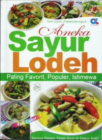 Aneka Sayur Lodeh Paling Favorit, Populer, Istimewa