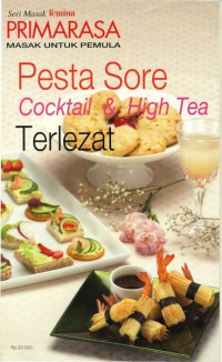 Image of Pesta Sore Coctail Dan High Tea Terlezat