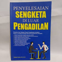 Image of Penyelesain Sengketa di Luar Pengadilan