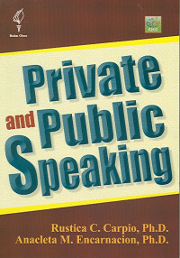 Image of Private and Public Speaking