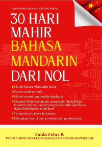 Image of Tiga Puluh Hari Mahir Bahasa Mandarin Dari Nol