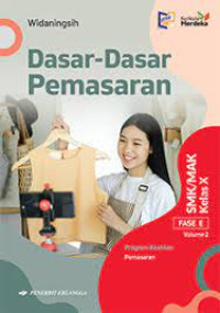 Image of Dasar-Dasar Pemasaran SMK/MAK Fase F Kelas X Volume 2